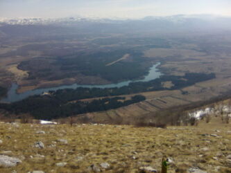 jezero Alagovac, tu smo pravili kam oktobra 2020. godine