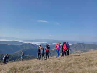 Drugi dan, pogled na dolinu Lima sa vrh Veternik, planina Ozren