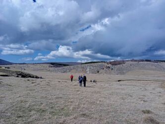 Ulazak u kraško polje Velika Brezovica