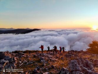 Prizor koji nas je dočekao u rano jutro na Mehedincima...