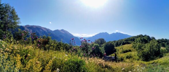 Pogled sa pristupnog puta Čemerno-Kalinovik...